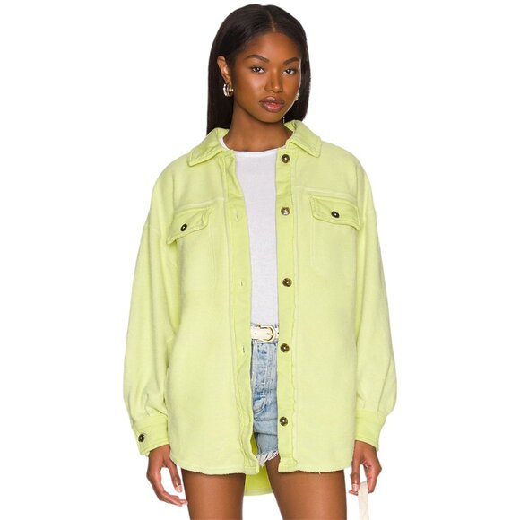 Free People Ruby Jacket Size Small in Luminary Neon Bright Spring Boho - Picture 1 of 13